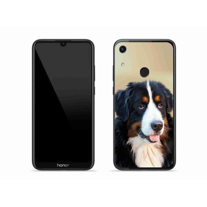 Gelový obal mmCase na mobil Honor 8A - bernský salašnický pes