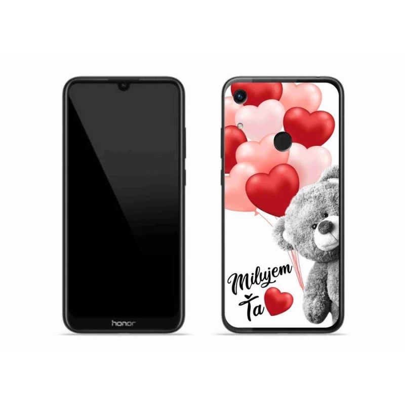 Gelový obal mmCase na mobil Honor 8A - milujem Ťa sk