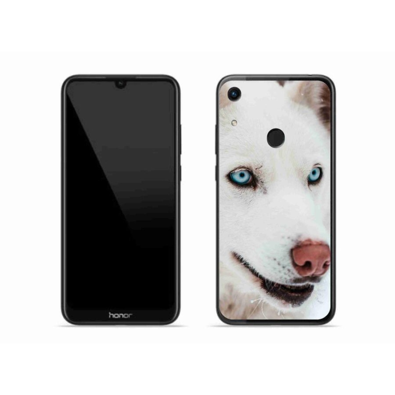 Gelový obal mmCase na mobil Honor 8A - psí pohled