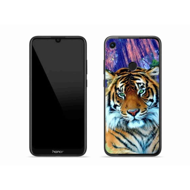 Gelový obal mmCase na mobil Honor 8A - tygr