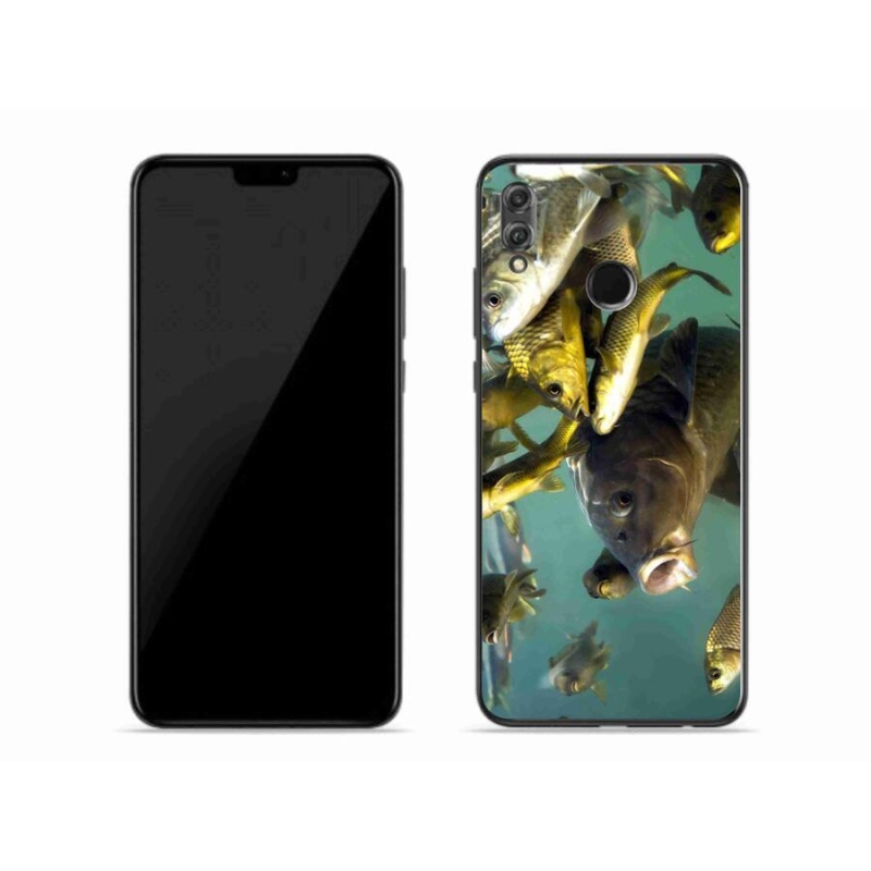 Gelový obal mmCase na mobil Honor 8X - hejno ryb