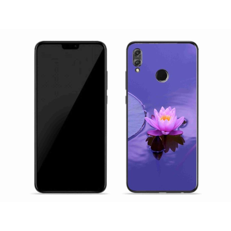 Gelový obal mmCase na mobil Honor 8X - květ na hladině