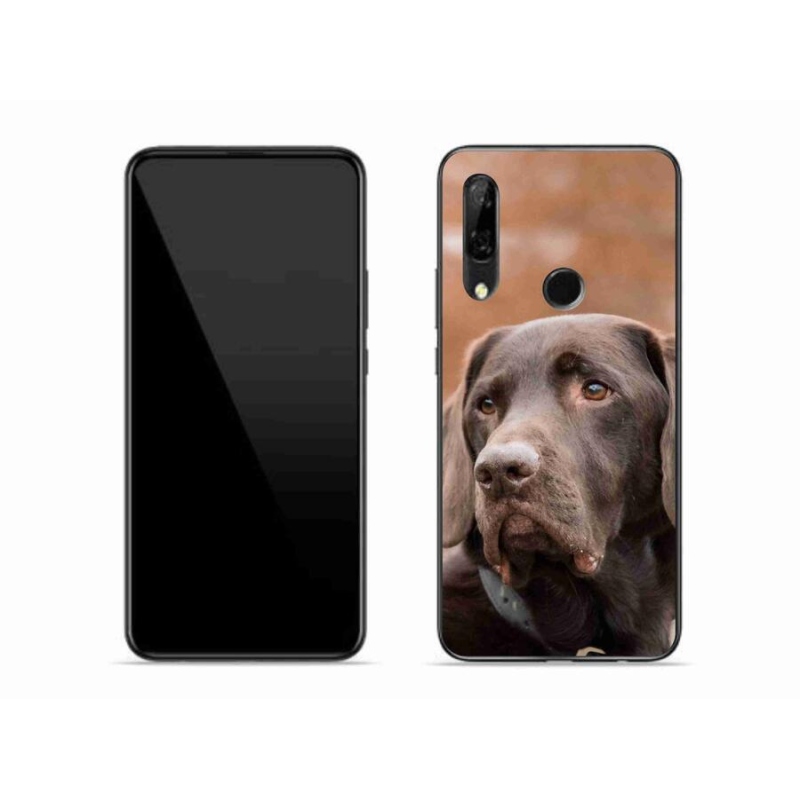 Gelový obal mmCase na mobil Honor 9X - hnědý labrador