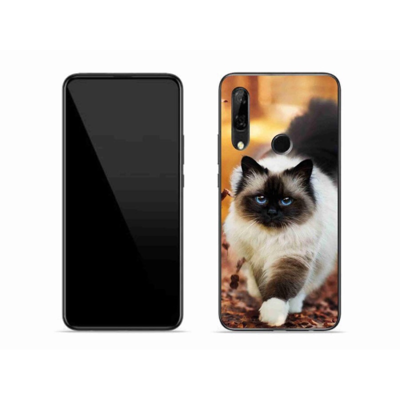 Gelový obal mmCase na mobil Honor 9X - kočka 1