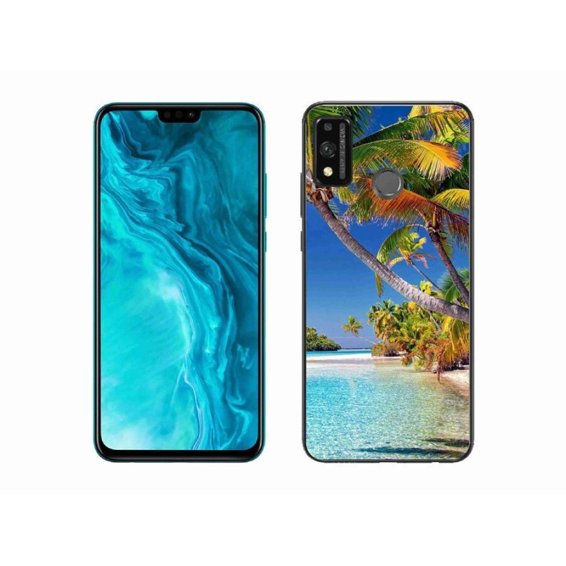 Gelový obal mmCase na mobil Honor 9X Lite - mořská pláž