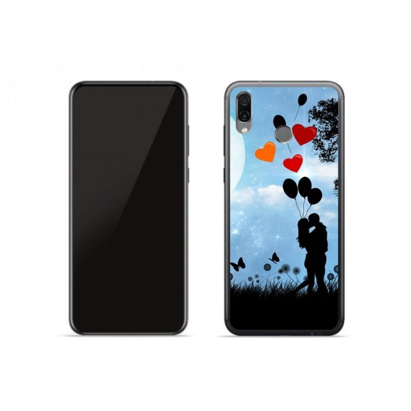 Gelový obal mmCase na mobil Honor Play - zamilovaný pár