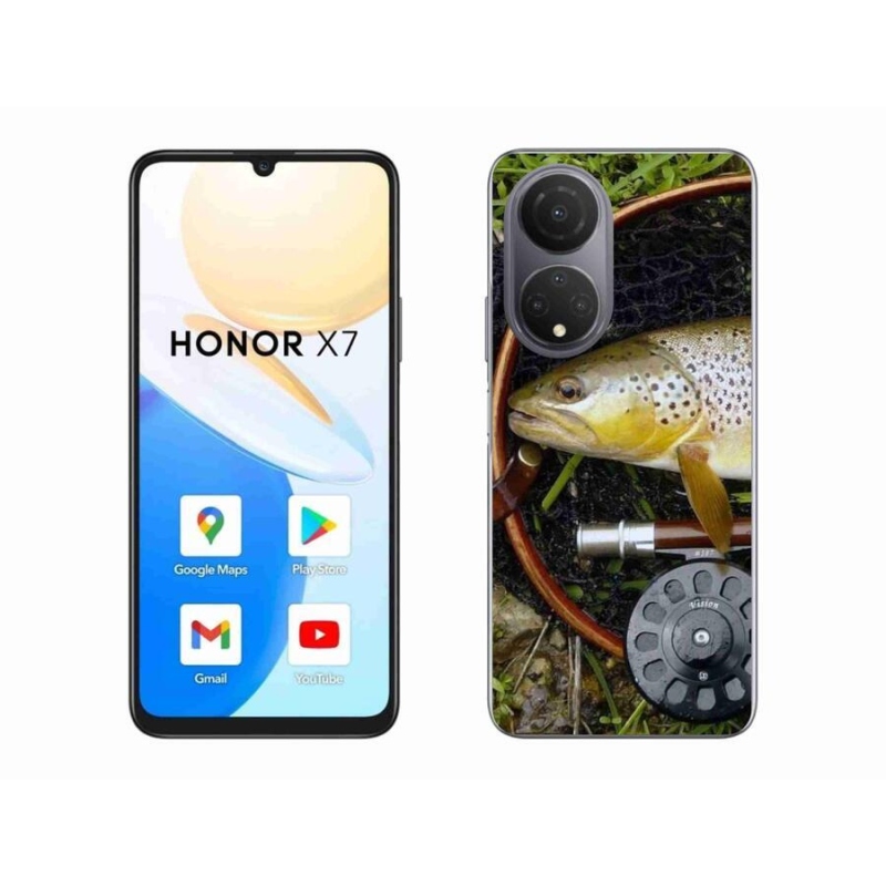 Gelový obal mmCase na mobil Honor X7 - pstruh 2