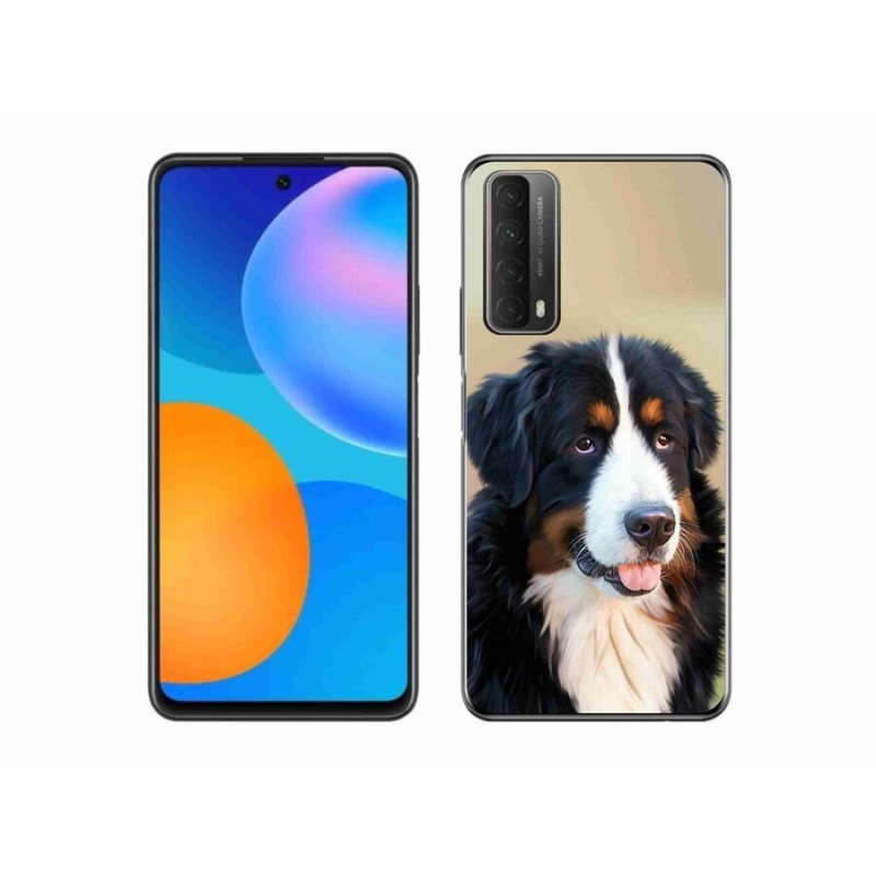 Gelový obal mmCase na mobil Huawei P Smart (2021) - bernský salašnický pes