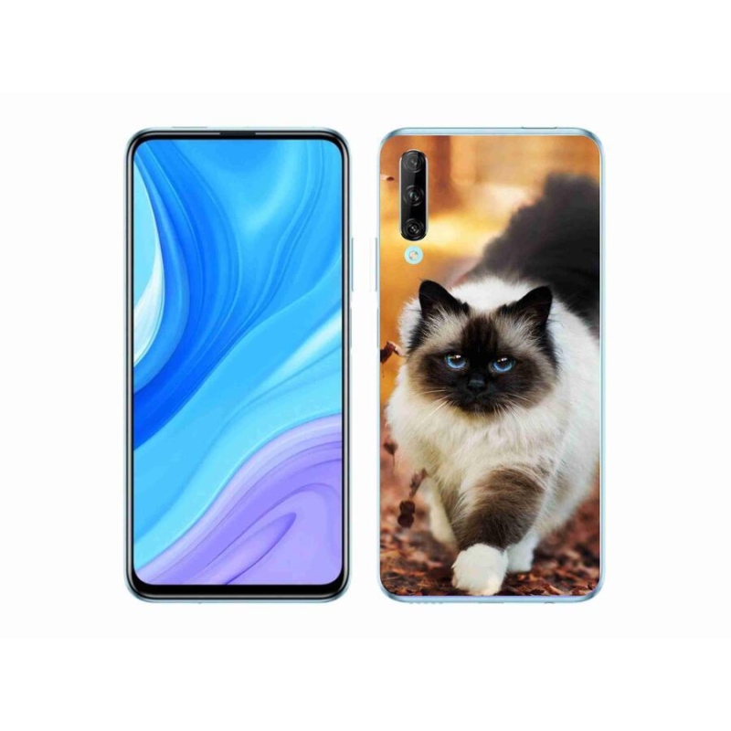 Gelový obal mmCase na mobil Huawei P Smart Pro (2019) - kočka 1