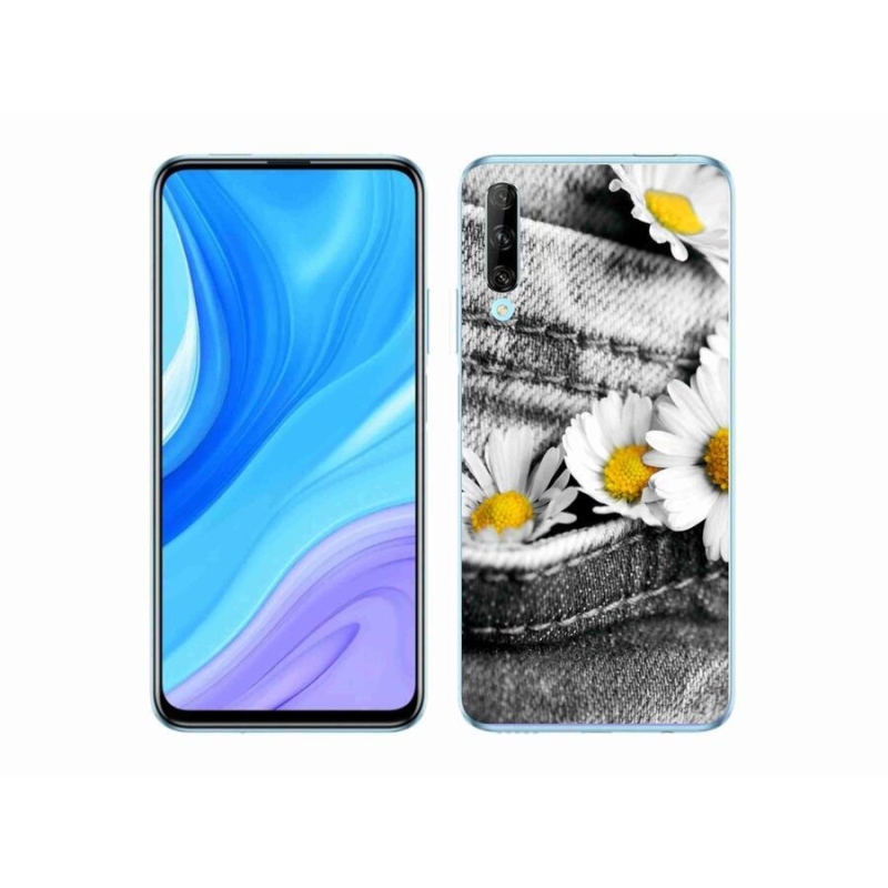 Gelový obal mmCase na mobil Huawei P Smart Pro (2019) - kopretiny