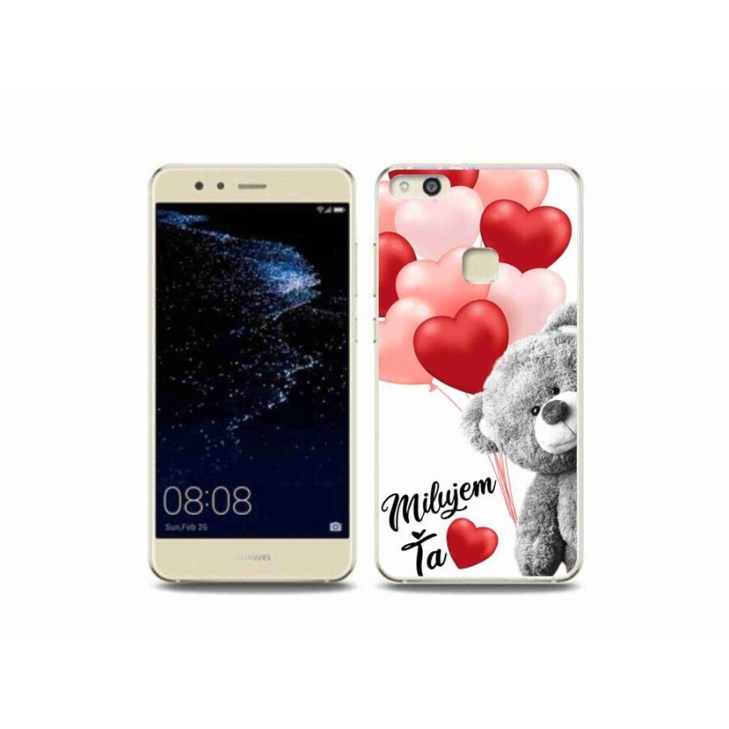 Gelový obal mmCase na mobil Huawei P10 Lite - milujem Ťa sk