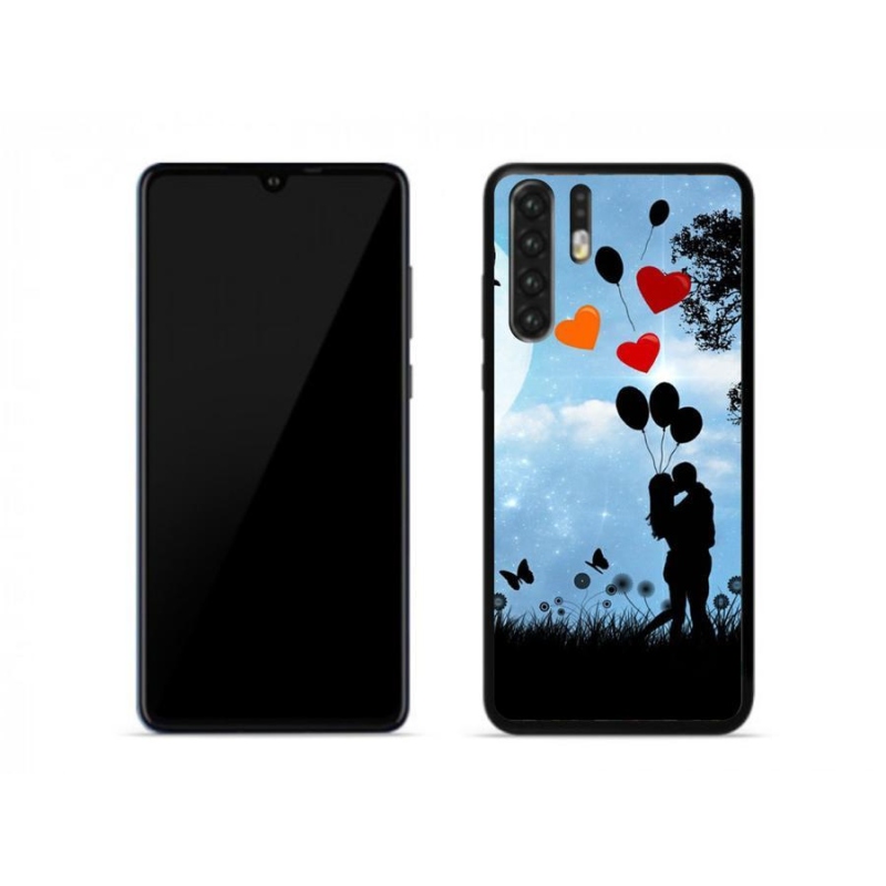 Gelový obal mmCase na mobil Huawei P30 Pro - zamilovaný pár
