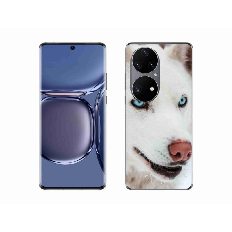 Gelový obal mmCase na mobil Huawei P50 Pro - psí pohled