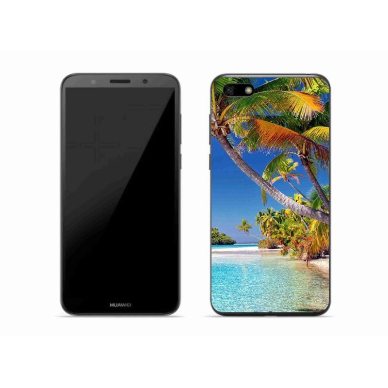 Gelový obal mmCase na mobil Huawei Y5 (2018) - mořská pláž