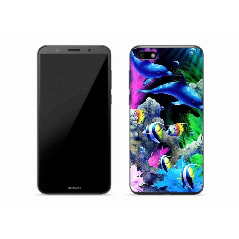 Gelový obal mmCase na mobil Huawei Y5 (2018) - mořský svět