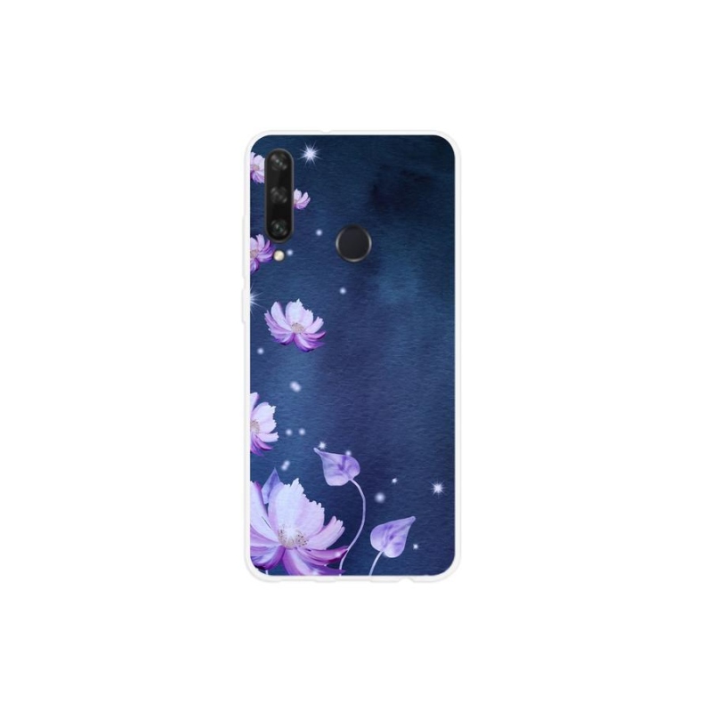 Gelový obal mmCase na mobil Huawei Y6p - padající květy