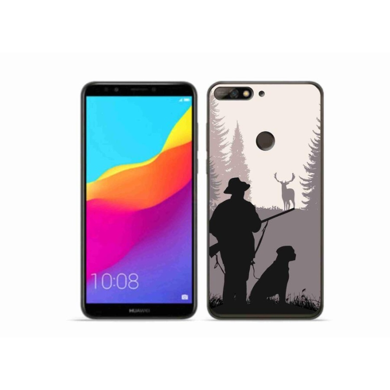 Gelový obal mmCase na mobil Huawei Y7 Prime (2018) - lov 2