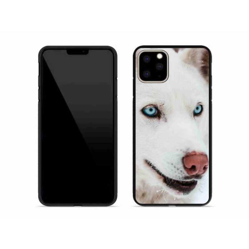 Gelový obal mmCase na mobil iPhone 11 Pro Max - psí pohled
