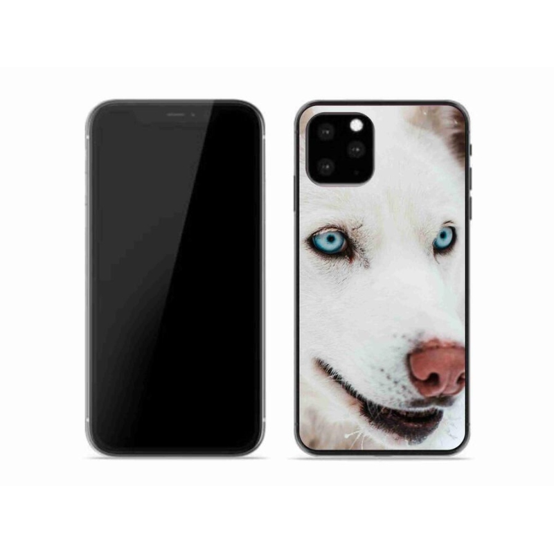 Gelový obal mmCase na mobil iPhone 11 Pro - psí pohled