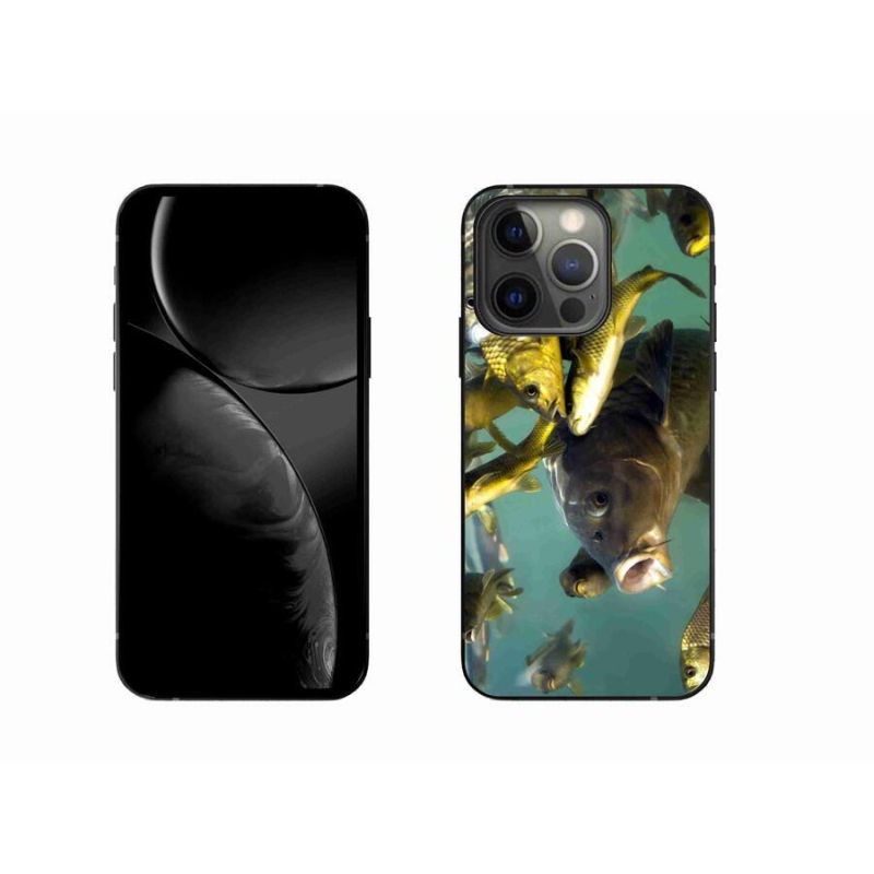 Gelový obal mmCase na mobil iPhone 13 Pro 6.1 - hejno ryb