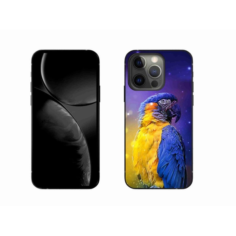Gelový obal mmCase na mobil iPhone 13 Pro 6.1 - papoušek ara 1