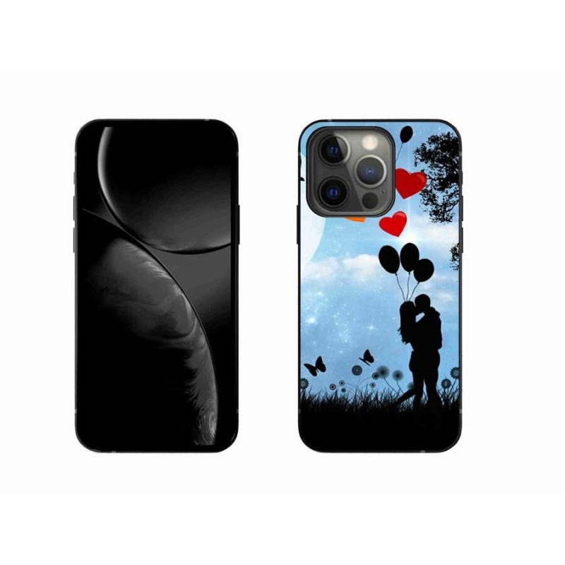 Gelový obal mmCase na mobil iPhone 13 Pro 6.1 - zamilovaný pár