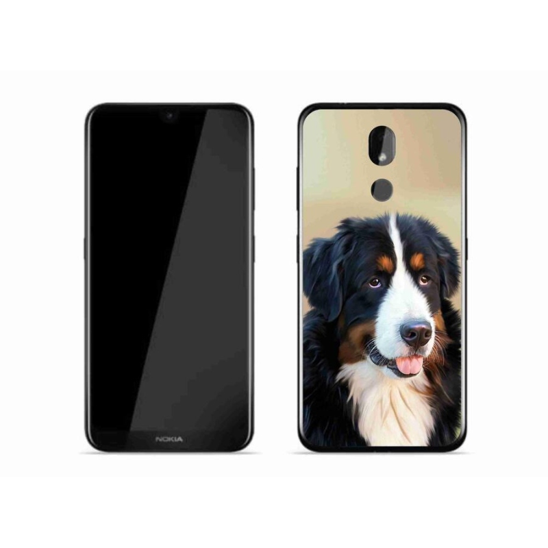 Gelový obal mmCase na mobil Nokia 3.2 - bernský salašnický pes