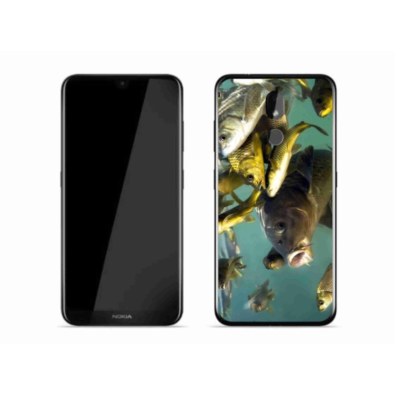 Gelový obal mmCase na mobil Nokia 3.2 - hejno ryb