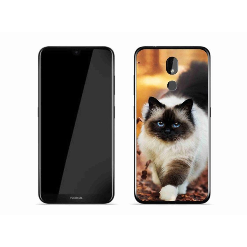 Gelový obal mmCase na mobil Nokia 3.2 - kočka 1