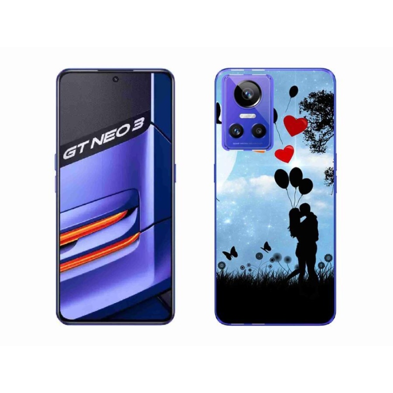 Gelový obal mmCase na mobil Realme GT Neo 3 - zamilovaný pár