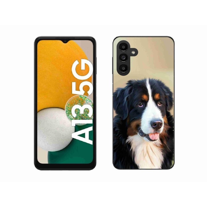 Gelový obal mmCase na mobil Samsung Galaxy A13 5G - bernský salašnický pes