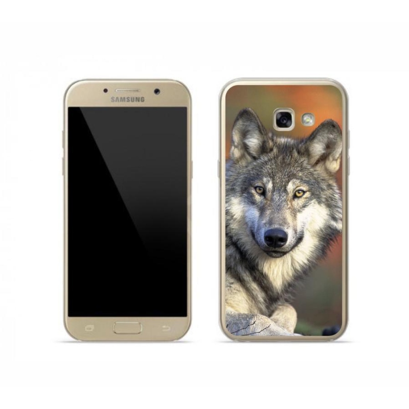 Gelový obal mmCase na mobil Samsung Galaxy A5 (2017) - vlk