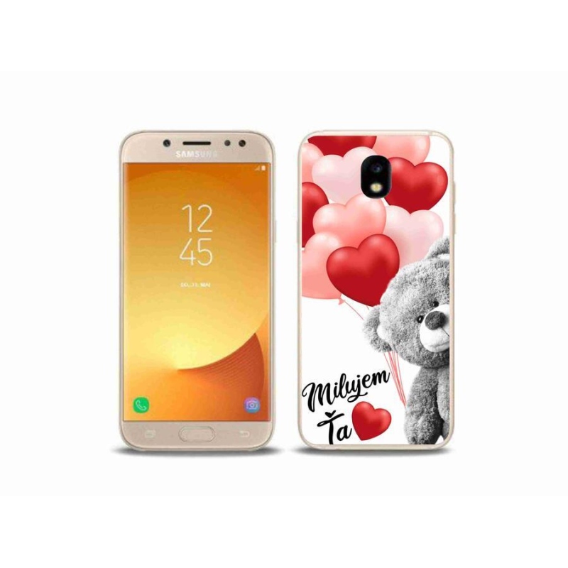 Gelový obal mmCase na mobil Samsung Galaxy J5 (2017) - milujem Ťa sk