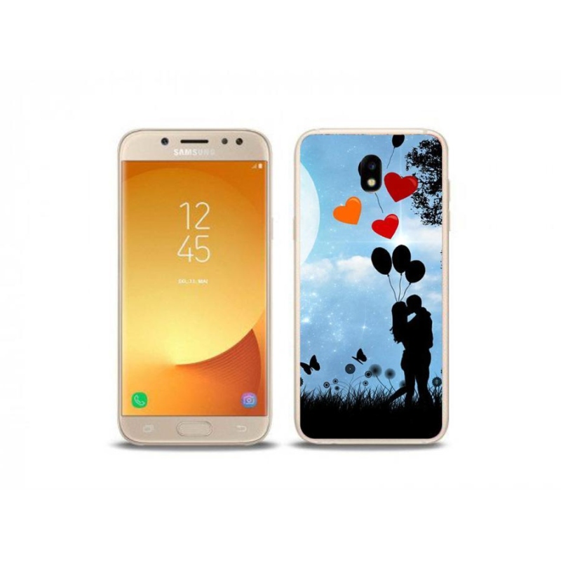 Gelový obal mmCase na mobil Samsung Galaxy J5 (2017) - zamilovaný pár