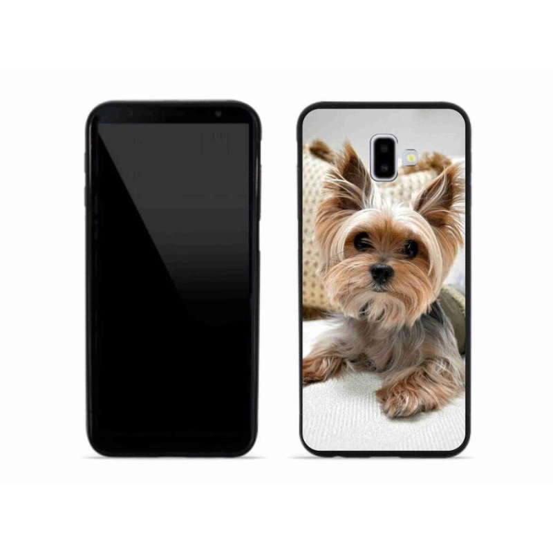 Gelový obal mmCase na mobil Samsung Galaxy J6 Plus - jorkšír 5