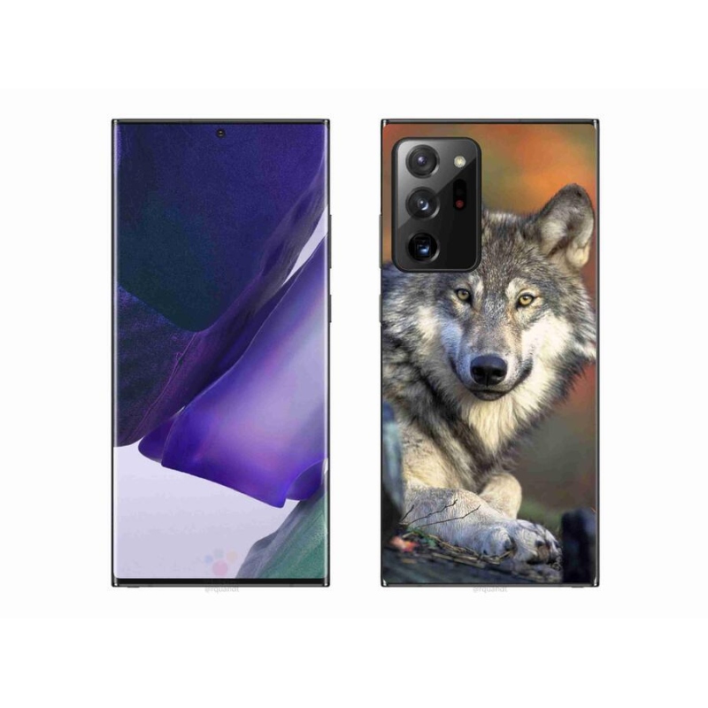 Gelový obal mmCase na mobil Samsung Galaxy Note 20 Ultra - vlk