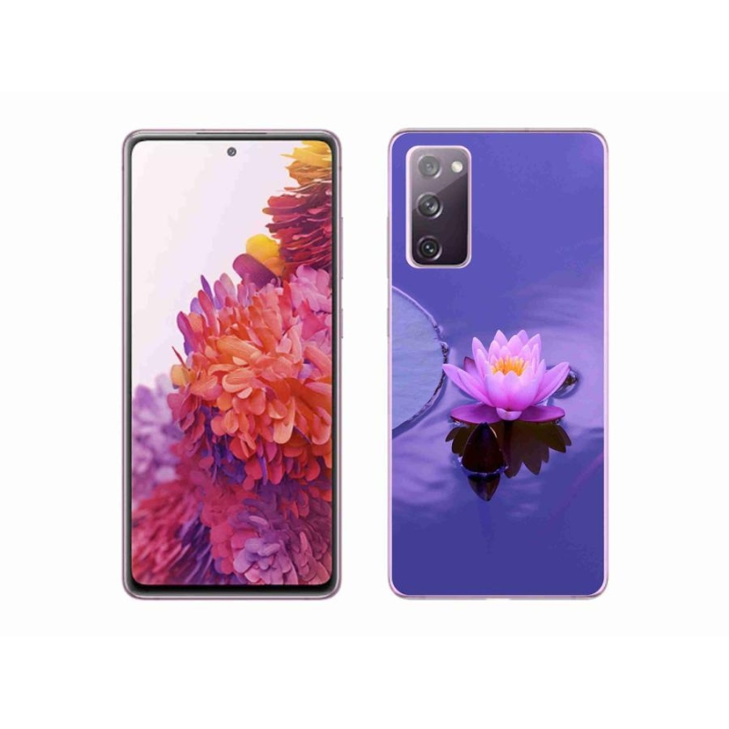 Gelový obal mmCase na mobil Samsung Galaxy S20 FE - květ na hladině