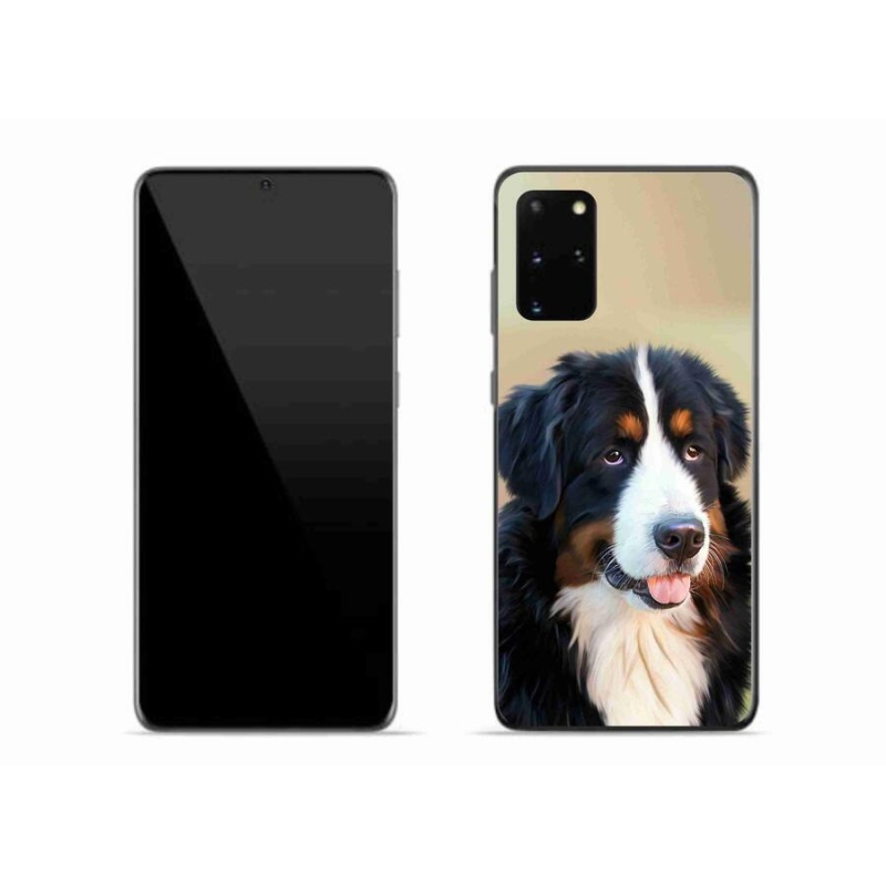Gelový obal mmCase na mobil Samsung Galaxy S20 Plus - bernský salašnický pes