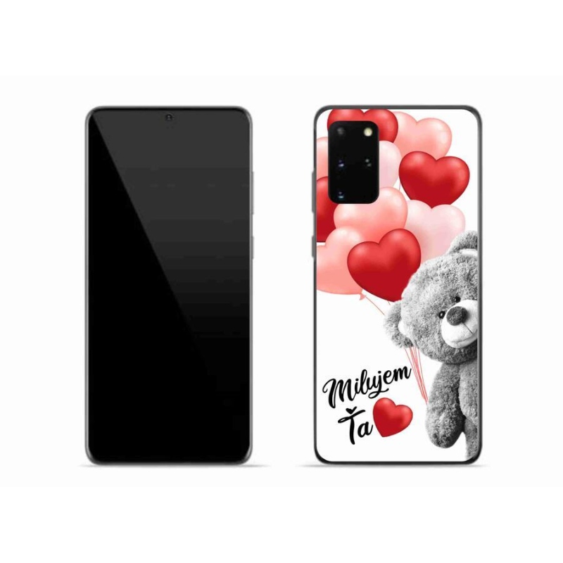 Gelový obal mmCase na mobil Samsung Galaxy S20 Plus - milujem Ťa sk