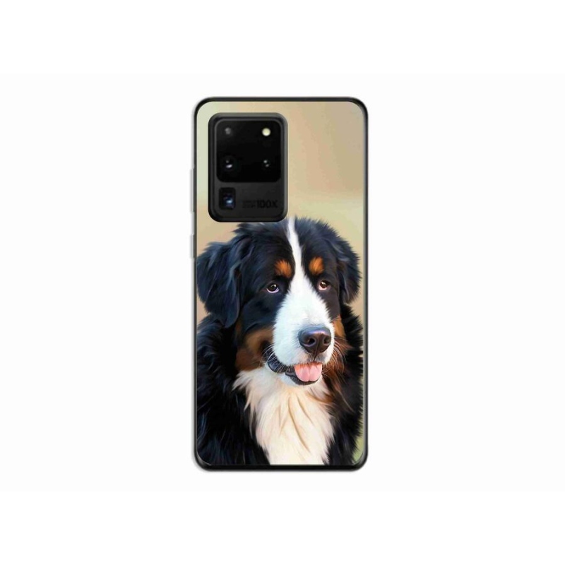 Gelový obal mmCase na mobil Samsung Galaxy S20 Ultra - bernský salašnický pes
