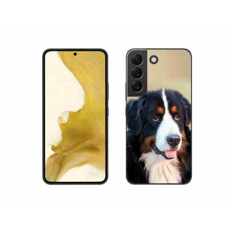 Gelový obal mmCase na mobil Samsung Galaxy S22 5G - bernský salašnický pes