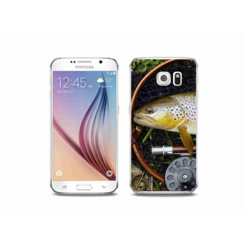 Gelový obal mmCase na mobil Samsung Galaxy S6 - pstruh 2