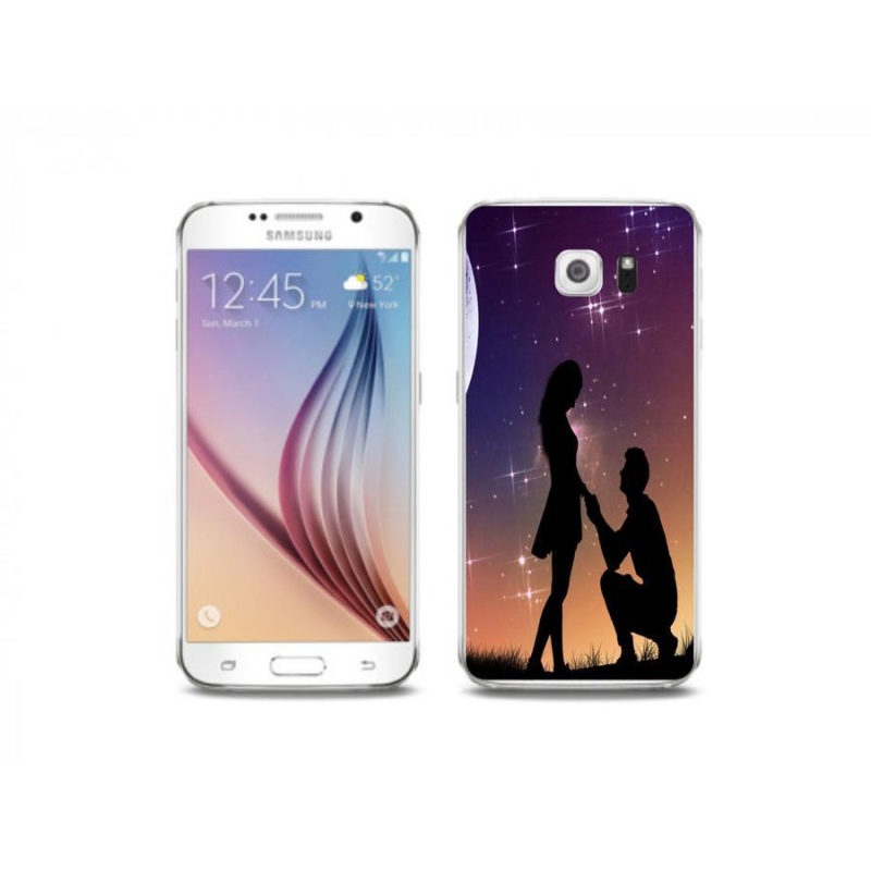 Gelový obal mmCase na mobil Samsung Galaxy S6 - žádost o ruku