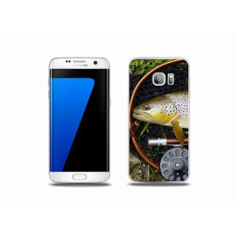 Gelový obal mmCase na mobil Samsung Galaxy S7 Edge - pstruh 2