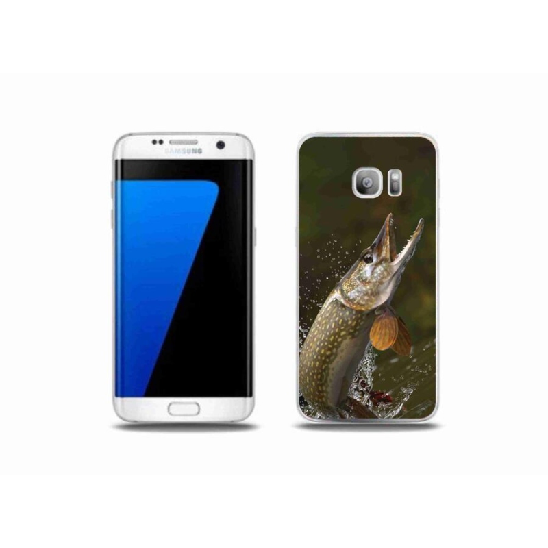 Gelový obal mmCase na mobil Samsung Galaxy S7 Edge - štika