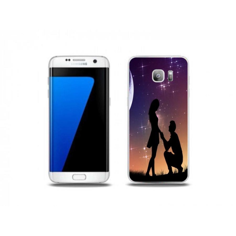 Gelový obal mmCase na mobil Samsung Galaxy S7 Edge - žádost o ruku