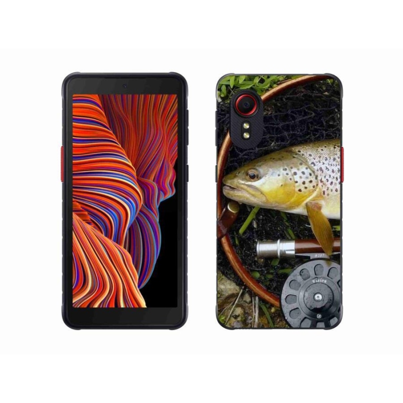 Gelový obal mmCase na mobil Samsung Galaxy Xcover 5 - pstruh 2