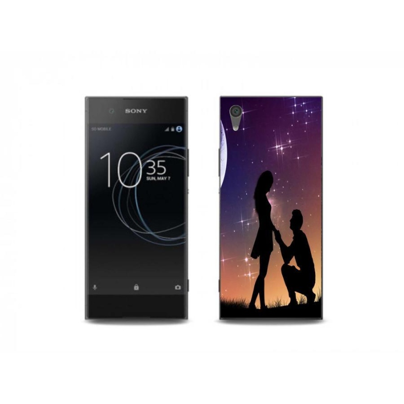 Gelový obal mmCase na mobil Sony Xperia XA1 Plus - žádost o ruku