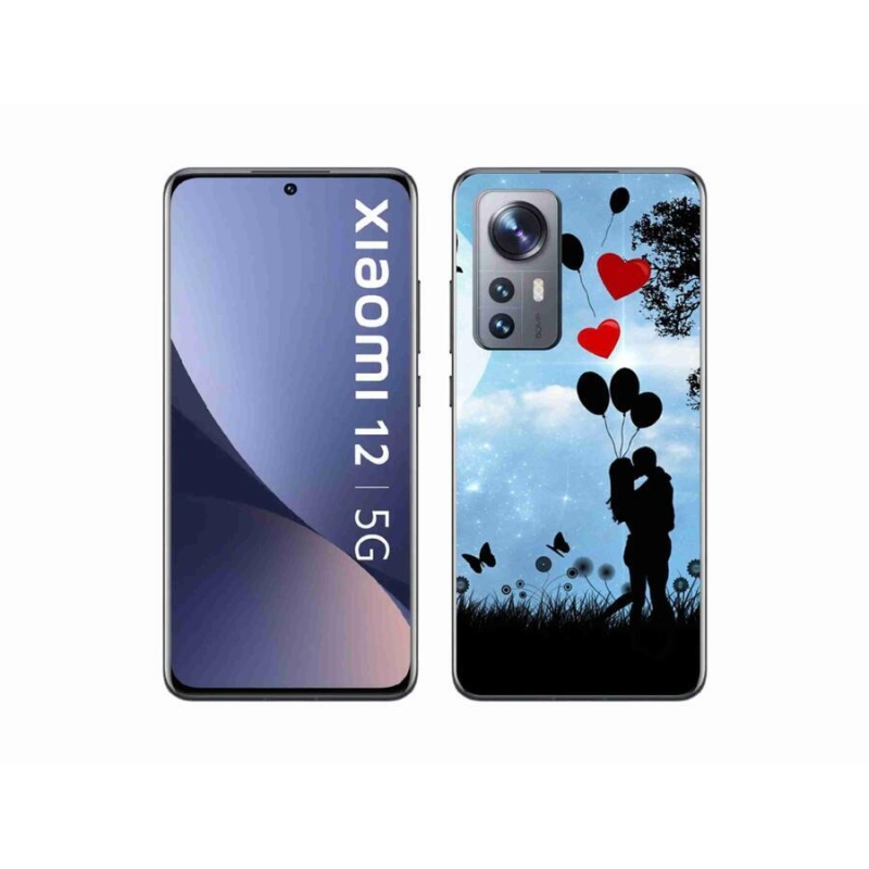 Gelový obal mmCase na mobil Xiaomi 12 - zamilovaný pár