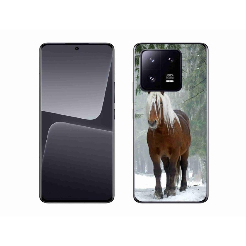 Gelový obal mmCase na mobil Xiaomi 13 Pro - kůň v lese